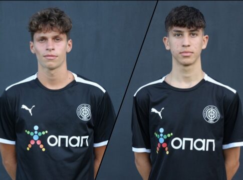 Στο Aegean Cup International Youth Tournament με την εθνική Κ-16 οι Λαγουδάκης-Χνάρης