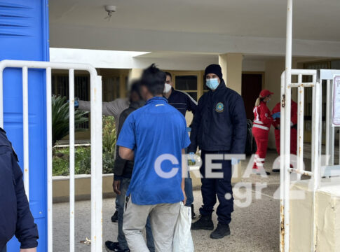 Στο Ηράκλειο οι 117 μετανάστες που εντοπίστηκαν στα νότια του νησιού