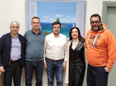 Συνάντηση Αντιπεριφερειάρχη Ηρακλείου με το νέο Δ.Σ. του Συλλόγου «Άγιος Πολύκαρπος»