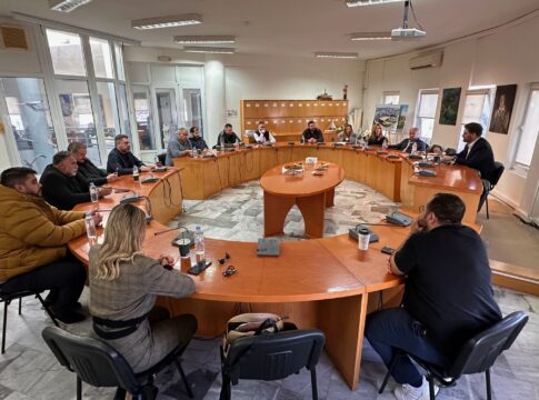 Συνάντηση Δημάρχου Μαλεβιζίου με το νέο εκτελεστικό σχήμα της Δημοτικής Αρχής
