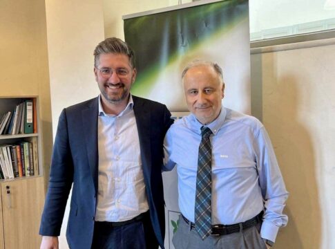 Συνάντηση Δημάρχου Μαλεβιζίου με τον πρόεδρο του Πράσινου Ταμείου