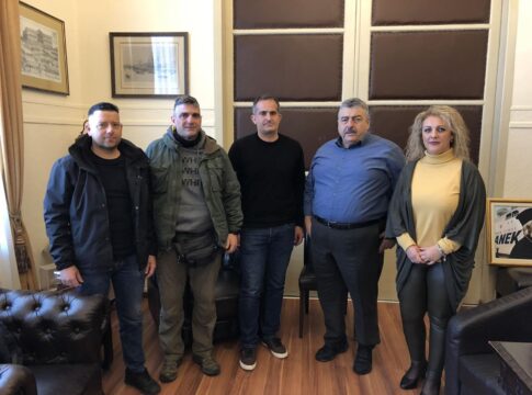 Συνάντηση Καλογερή με την Ένωση Αστυνομικών Υπαλλήλων Χανίων