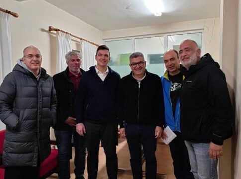 Συνάντηση Μαρκογιαννάκη με το Δ.Σ. του Ν.Ο.Χ.