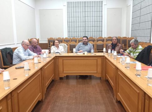 Συνάντηση του Αντιπεριφερειάρχη Αγροτικής Οικονομίας με την διοίκηση του ΓΕΩΤΕΕ Κρήτης