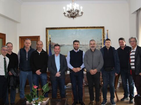 Συνάντηση του Δημάρχου Χανίων με το νέο Διοικητικό Συμβούλιο της Σκακιστικής Ακαδημίας Χανίων