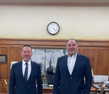 Συνεργασία του Προέδρου και του Γραμματέα της ΠΕΔ Κρήτης με τον Διοικητή της Τράπεζας της Ελλάδος