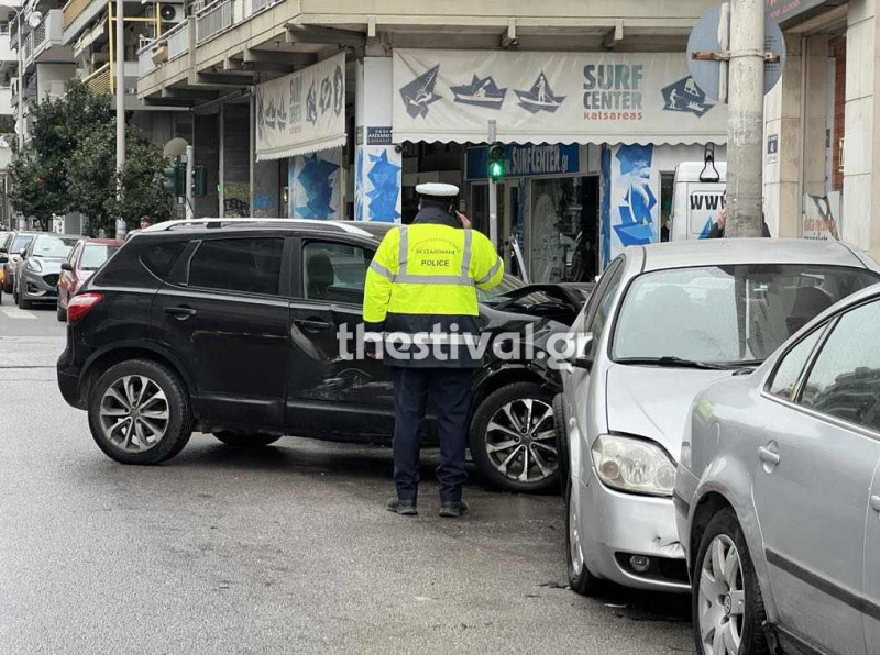 τροχαίο θεσσαλονίκη