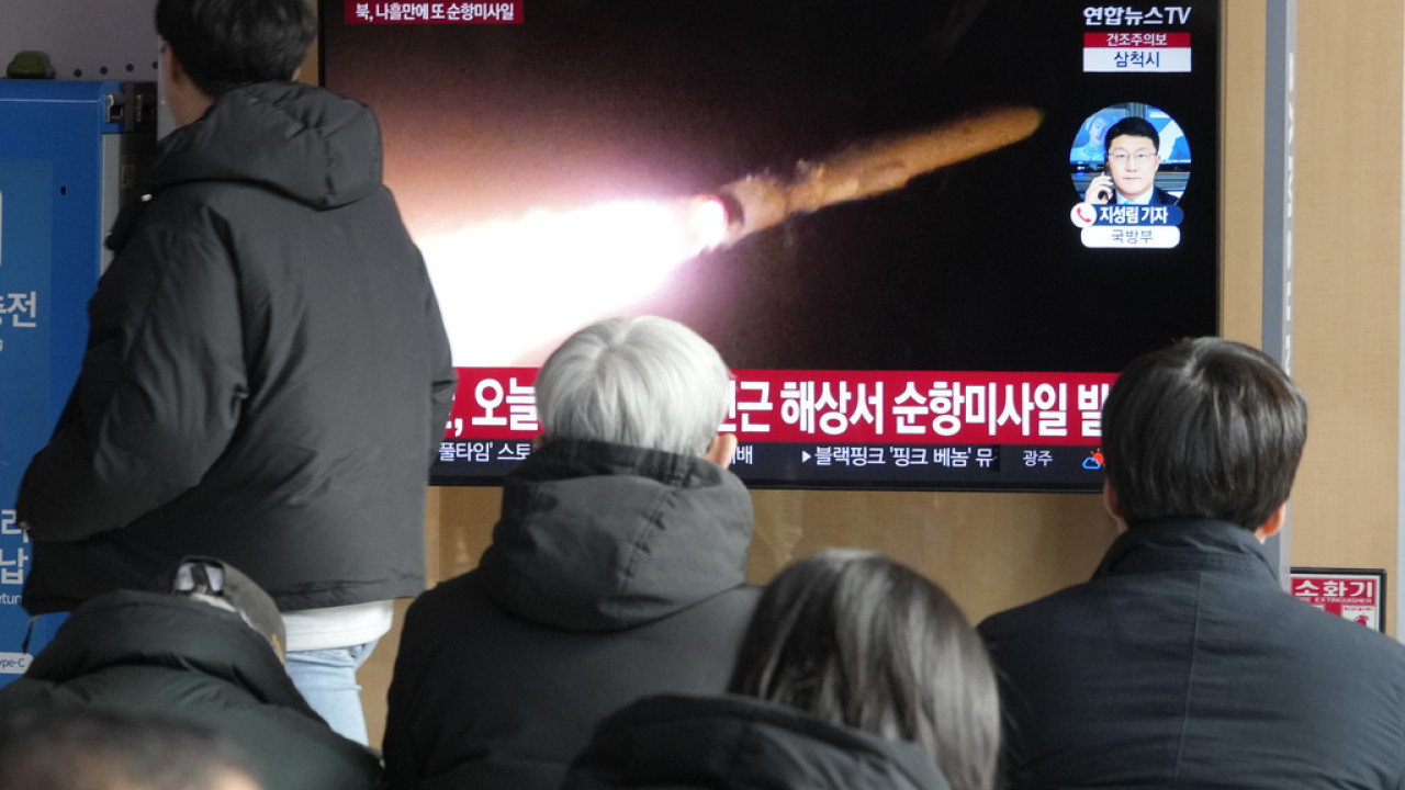 Βόρεια Κορέα: Εκτόξευση πυραύλων κρουζ από την Πιονγκγιάνγκ