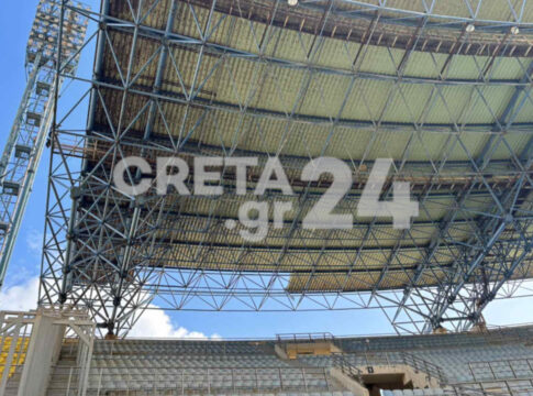 Άρση της άδειας λειτουργίας του Παγκρητίου Σταδίου από την Περιφέρεια Κρήτης – Πότε ξεκινούν οι εργασίες στο ανατολικό στέγαστρο