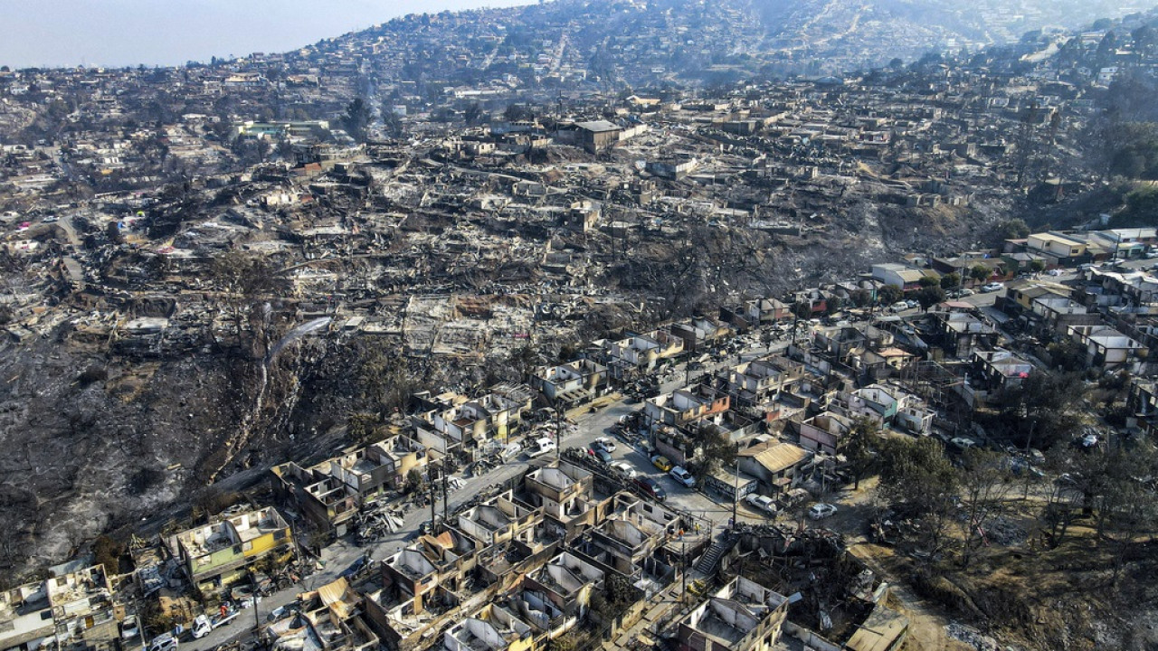Χιλή: Σκηνές αποκάλυψης από τις δασικές πυρκαγιές - Στους 122 οι νεκροί