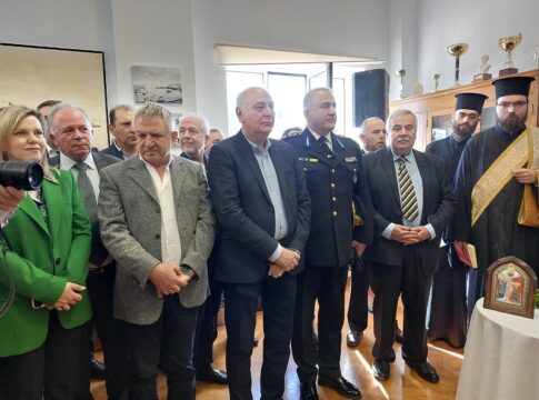 Δήμος Βιάννου: Στην τελετή παράδοσης της διοίκησης του Λιμεναρχείου Ηρακλείου ο Παύλος Μπαριτάκης