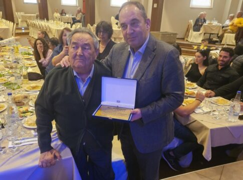 Ενιαίος Αγροτικός Σύλλογος Ιεράπετρας: Κοπή πρωτοχρονιάτικης πίτας και τιμητικές διακρίσεις