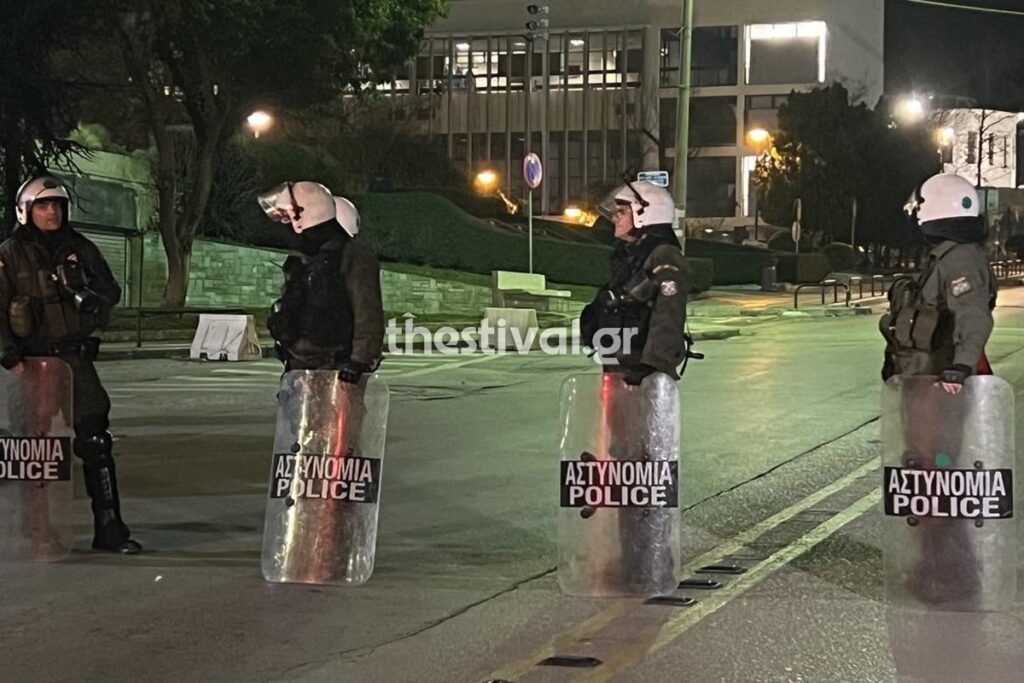 Επιχείρηση των ΜΑΤ στο ΑΠΘ