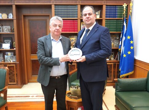 Επίσκεψη του Πρέσβη της Παλαιστίνης στον Περιφερειάρχη Κρήτης