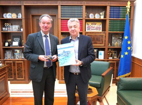 Επίσκεψη του Πρέσβη του Βελγίου στον Περιφερειάρχη Κρήτης