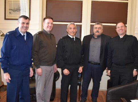 Επιτελείο του Αμερικανού Πρέσβη επισκέφθηκε τον Ν. Καλογερή