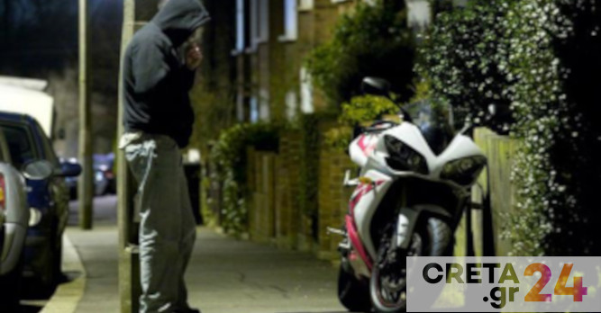 Ηράκλειο: Έκλεψαν μοτοσικλέτα αλλά δεν πήγαν μακριά