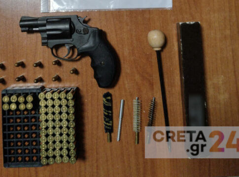 Ηράκλειο: Η έρευνα «ξετρύπωσε» το όπλο