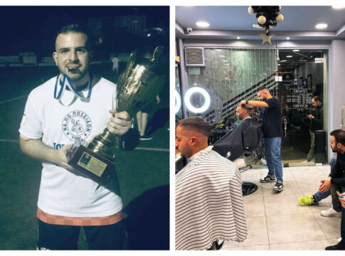 Ηρακλειώτης κομμωτής γιορτάζει και… κουρεύει για καλό σκοπό!