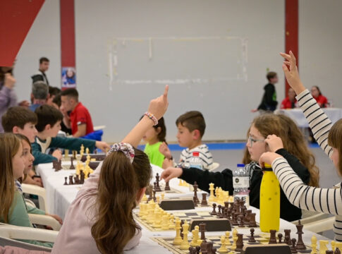 Ιστορικό ρεκόρ 502 συμμετοχών στα Σκακιστικά Μαθητικά Πρωταθλήματα Π.Ε. Ηρακλείου στον Δήμο Χερσονήσου