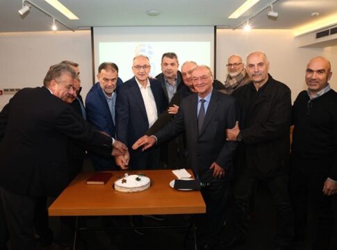 Κοπή πίτας της ΕΚΑΣΚ με τιμές