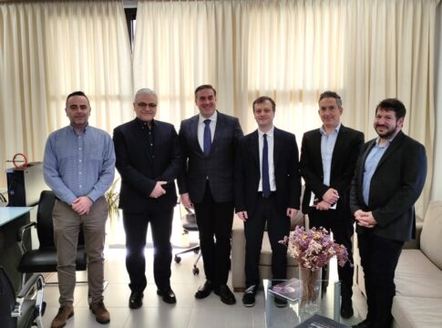 Με τον πρόεδρο του Ι.Τ.Ε συναντήθηκε ο Αντιπεριφερειάρχης Διασύνδεσης με Ερευνητικά και Ακαδημαϊκά Ιδρύματα