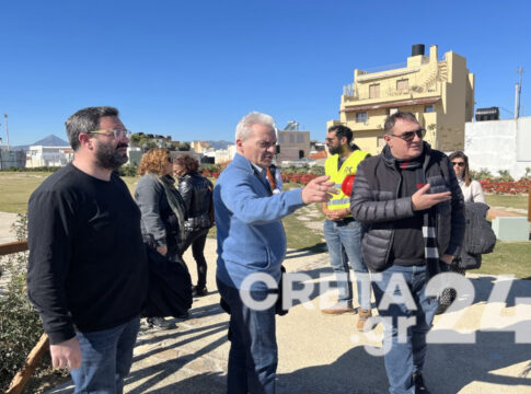 Παραδίδεται το πρώτο τμήμα της περιπατητικής διαδρομής στα Ενετικά Τείχη – Η παραχώρηση του μνημείου στον Δήμο Ηρακλείου στόχος του Δημάρχου Αλέξη Καλοκαιρινού