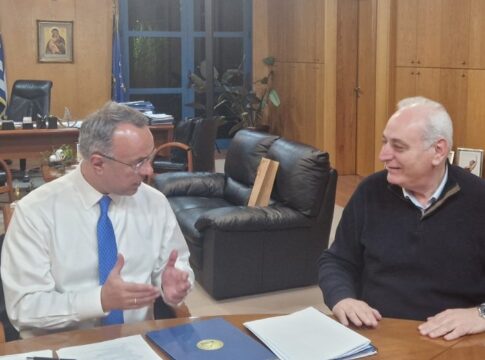 Παύλος Μπαριτάκης: Προτεραιότητα το ζήτημα της οδικής σύνδεσης του νέου αερολιμένα με τη Βιάννο