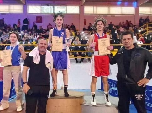 Πρωταθλήτρια Ελλάδας η πυγμάχος του ΟΦΗ Μ. Βεργετάκη