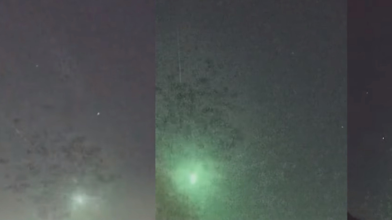 Πτώση μετεωροειδούς στο Μέτσοβο