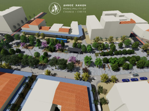 Σε πλήρη εξέλιξη οι εργασίες για το Open Mall από τον Δήμο Χανίων