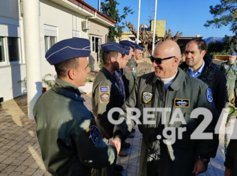 Στα Χανιά ο Νίκος Δένδιας