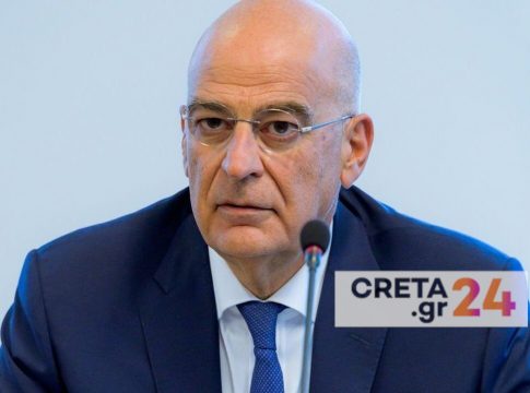 Στην Κρήτη ο Νίκος Δένδιας