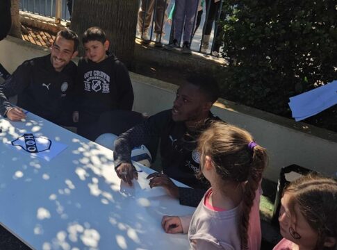 Στο Δημοτικό Χερσονήσου Λαμπρόπουλος-Μπάκου (Video-Photos)