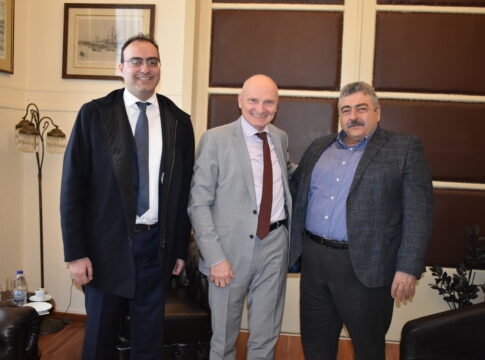 Στον Αντιπεριφερειάρχη Χανίων Νίκο Καλογερή ο Πρέσβης της Γερμανίας στην Ελλάδα