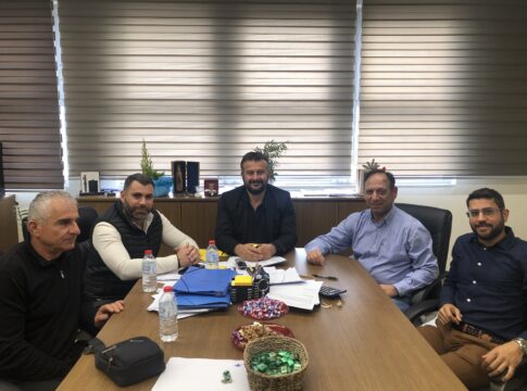 Συνάντηση Δημάρχου Γόρτυνας Μιχάλη Κοκολάκη με τον Σύλλογο Εκπαιδευτικών Πρωτοβάθμιας Εκπαίδευσης Μεσαράς «Φαιστός»