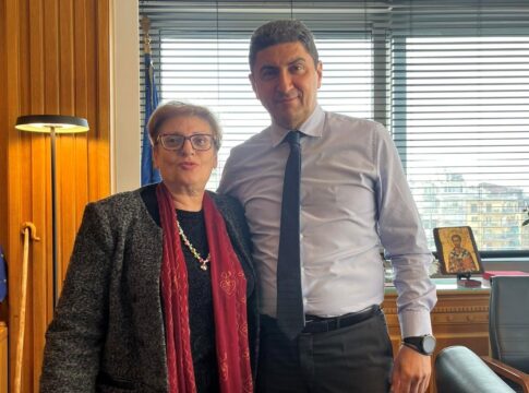 Συνάντηση με τον Υπουργό Αγροτικής Ανάπτυξης & Τροφίμων είχε η Αντιπεριφερειάρχης Ρεθύμνης Μ. Λιονή για την Σχολή Ασωμάτων