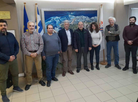 Συνάντηση στο Δήμο Οροπεδίου Λασιθίου για ενεργειακά έργα στην περιοχή