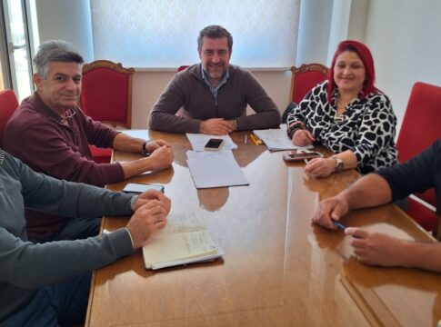 Συσκεψη με τον αντιπεριφερειάρχη Λασιθίου για την απένταξη των σημαντικών Συνοδών Έργων του φράγματος Μπραμιανών