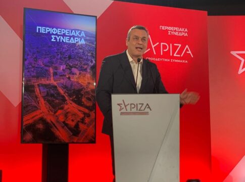 Τα δίκτυα και οι υποδομές στο επίκεντρο της τοποθέτησης του Χάρη Μαμουλάκη στο Περιφερειακό Συνέδριο Θεσσαλίας