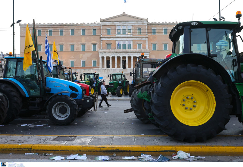 τρακτέρ στο συνταγμα
