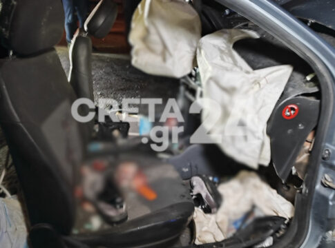 Θανατηφόρο τροχαίο στην Κρήτη – Δύο νεκροί