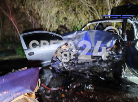 Θρήνος για την Ελένη και τον Γιώργο που σκοτώθηκαν στο φρικτό τροχαίο στον ΒΟΑΚ