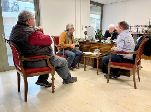 Το Παγκρήτιο Στάδιο στο επίκεντρο σύσκεψης με τον Δήμαρχο Αλέξη Καλοκαιρινό