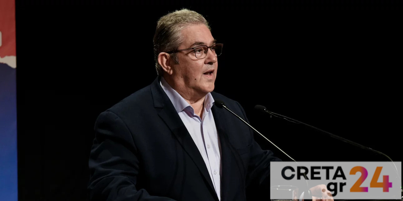 To Σάββατο η ομιλία Κουτσούμπα στα Χανιά