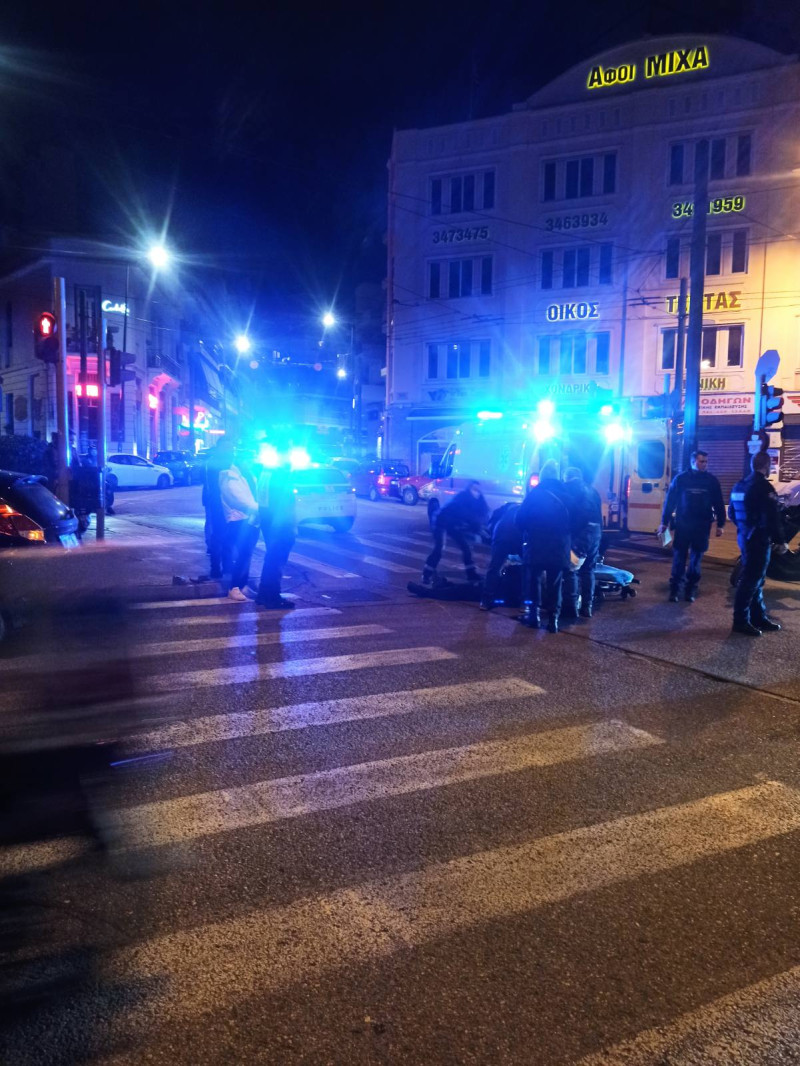 Τροχαίο στα Πετράλωνα - Ένας τραυματίας