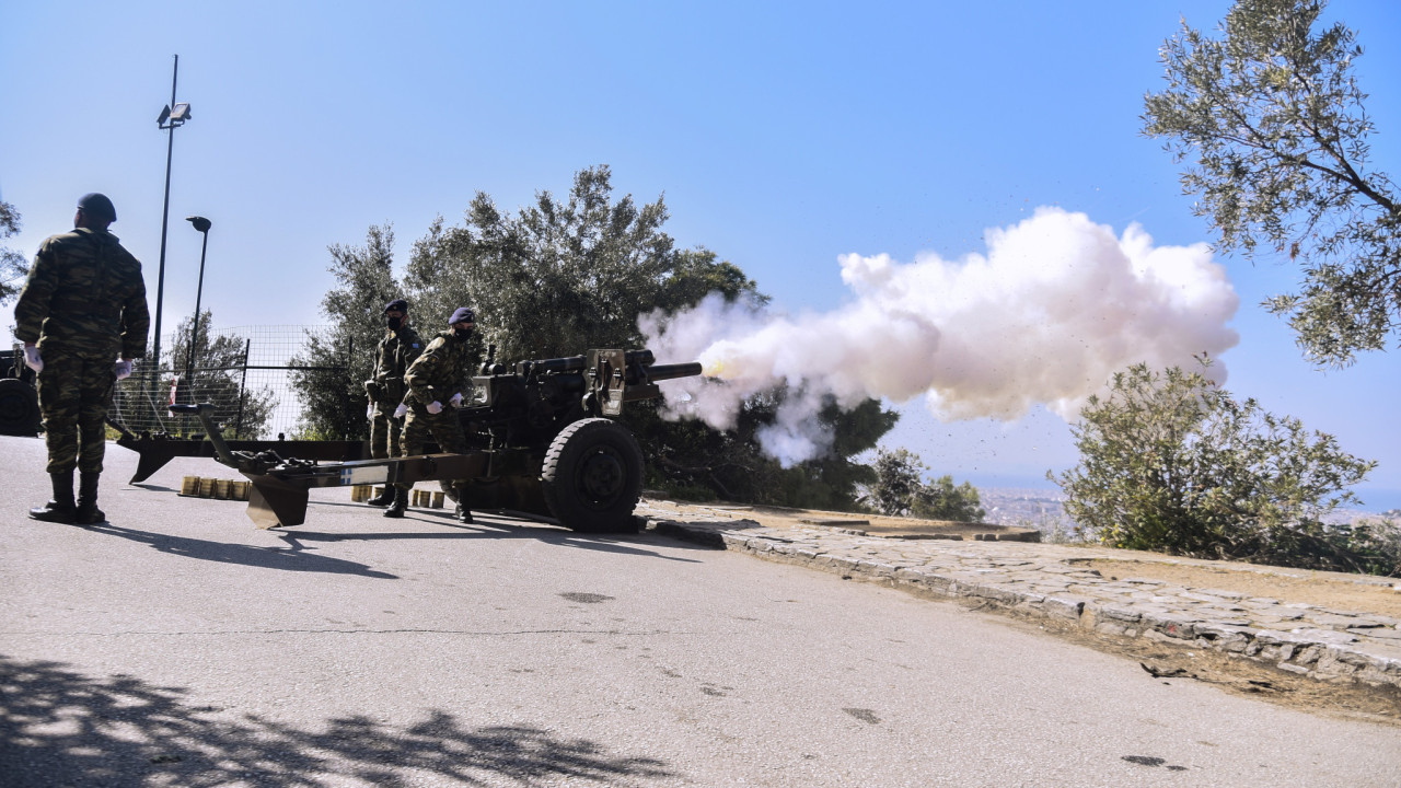 25η Μαρτίου: 21 κανονιοβολισμοί από το Λυκαβηττό για την επέτειο του 1821