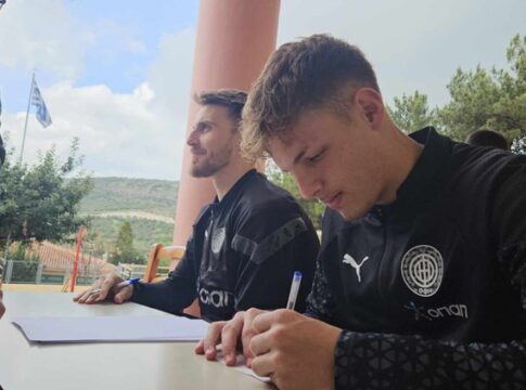 Μπρεσάν και Σημαντηράκης στο Δημοτικό Σχολείο Κουνάβων (Video-Photos)