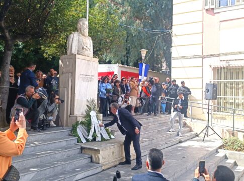 Εκδηλώσεις τιμής και μνήμης από την Περιφέρεια Κρήτης -Περιφερειακή Ενότητα Ηρακλείου για την Εθνική Επέτειο της 25ης Μαρτίου 1821