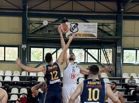 Επέστρεψε στις νίκες ο μπασκετικός ΟΦΗ, 79-75 τον Έσπερο